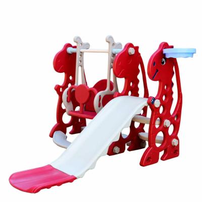 China Kids Play LLDPE Mini Color Indoor Outdoor Plastic Baby Playhouse Slide and Swing Playground Slide Toys for Sale for sale