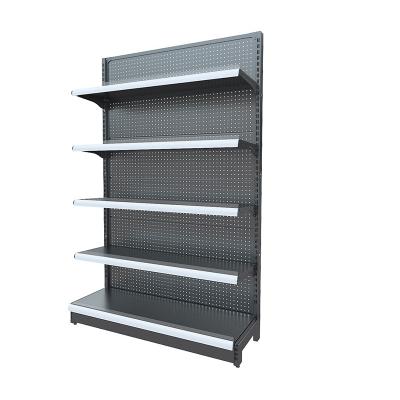 China Factory Double Sided Supermarket Shelves Gondola Shelves Grocery Display Rack Shelving for sale