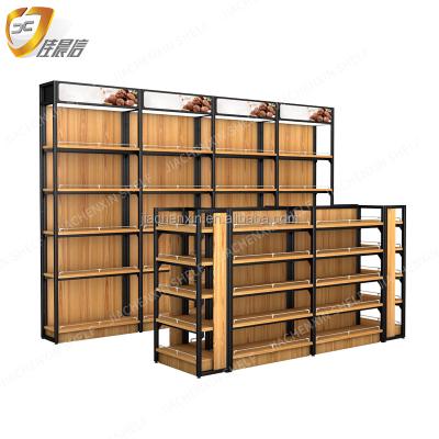 China Corrosion Resistance Supermarket Light Duty Gondola Shelving Steel Shelving Display Products Shelf Shelving for sale