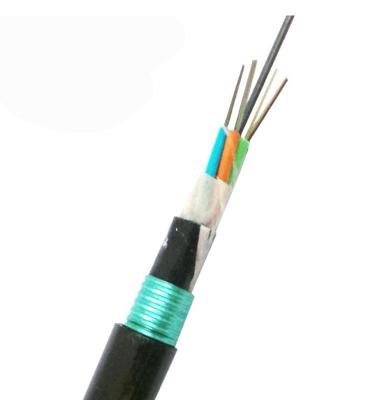 China GYTA53 directly burried 6 24 core outdoor single core fiber optic cable meter price Shenzhen for sale