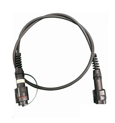 China Indoor Outdoor Quickly Connect Patch Cord Drop Cable Waterproof Fiber Optic Mini SC LC G657A2 for sale