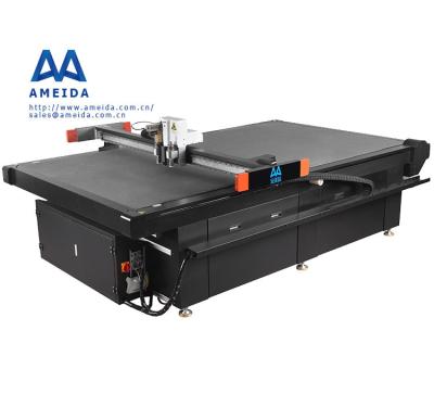 China CLOTHING Paper Box Slitter Cutter Plotter Corrugated Cardboard Flatbed Wrapping Machinery for sale