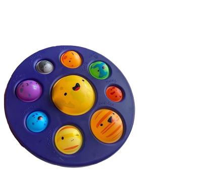 China Toy Eight Planets Simple Sensory Toy Autism Worry Worry Person Funny Educational Toy Cute Stress Relief Board for sale