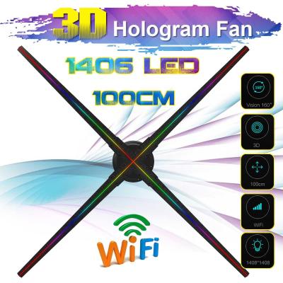 China GNFEI Indoor Advertising Fan Electric 7d Hologram Projector for sale