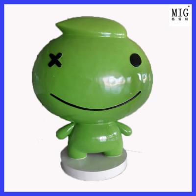 China web enterprise company brand and trademark logo statue  exhibition decoration for sale