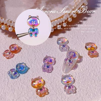 China Nail Art/Shoes/Cute Swinging Ripple Supply Manicure Accessories Jewelry Art Decorations Fashion Design Ornament Nail Phone/Aurora Bear 3D Bag/Clothes Decoration for sale