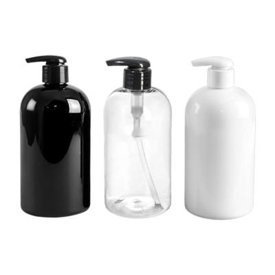 China Black Shampoo Lotion Bottles Conditioner Shampoo Bottle 500ml 1000ml for sale