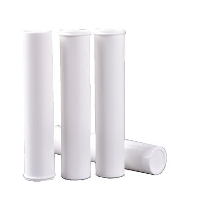 China Wholesale 29*84mm Empty Plastic Tube Pharmaceutical Effervescent Tubes Eco-friendly With Desiccant Cover Vial For Vitamin Empty for sale