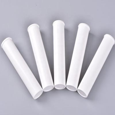 China 29*144mm eco-friendly factory direct sales pp bottle tube plastic effervescent bottles for effervescent tablets with spiral caps for sale