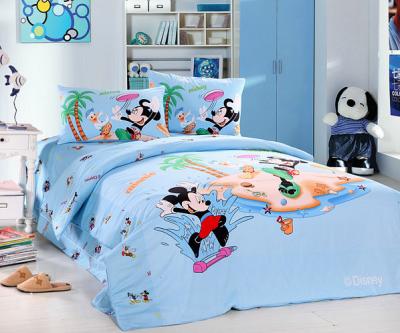 China Fashion summer mickey mouse toddler bedding set smell good like flower and mint for sale