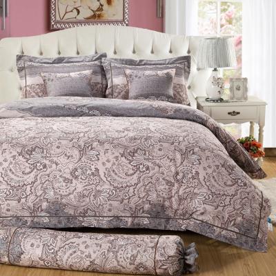 China Wholesale Fashion China Mocha Bedding Set Manufacturer OEM & ODM Service for sale