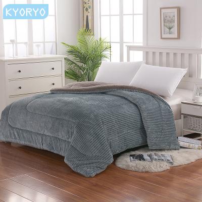 China Berber Home Fleece Winter Heavy Comforter Luxury Comforter Set For Winter for sale