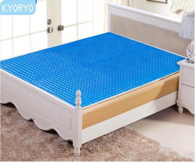 China Anti-static Super Cool Silicone Gel Mattress With Velvet Fabric Side For Warm Summer And Winter for sale