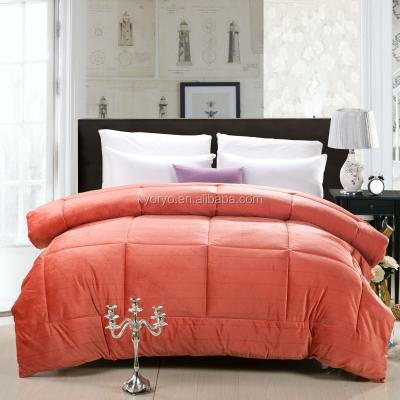 China New Simple Warm Style Winter Flannel Warm Quilt for sale