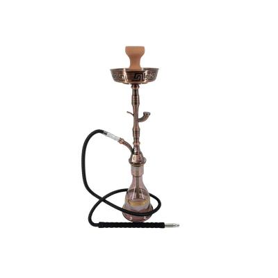 China 2023 Europe New Design Egypt Shisha Pipe Smoking Glass Luxury Zinc Alloy Hookah Egypt Shisha Hookah Hot Selling Factory for sale