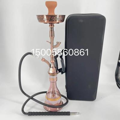 China New Design Europe 2023 New Design Egypt Hookah Shisha Egypt Glass Smoking Luxury Zinc Alloy Shisha shisha hot sale factory for sale