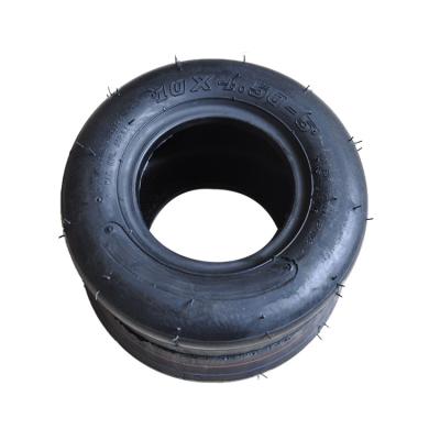 China Go Kart High Quality Pneumatic Inflatable Rubber Tubeless Go Kart Tire 10x4.50-5 for sale