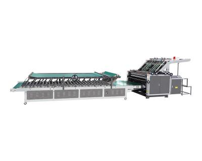 China TM semi automatic vacuum flute laminator machine for sale