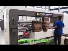 Full automatic high speed carton folder gluer machine