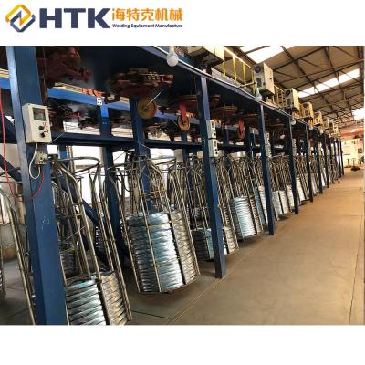 China Building Material Shops Continuous Steel Wire Electro Galvanizing Machine / Electroplating Production Line for sale