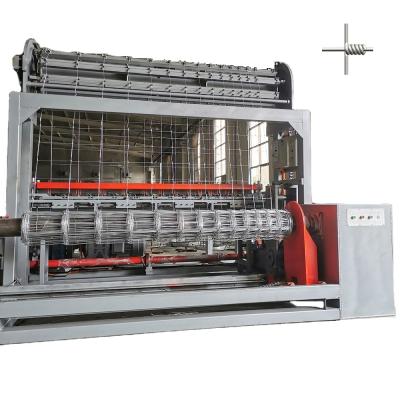 China Building Material Shops 2400mm Automatic Field Fence Machine Price/Mesh Weaving Machine And Equipment for sale