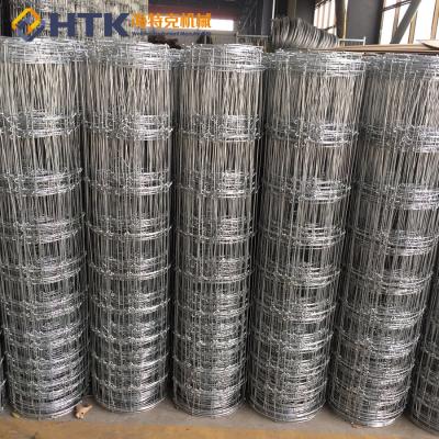 China Easily Assembled Cheap Hot Dip Galvanized Cattle Mesh Fence / Farm Fencing Wire / Fixed Knot Field Fence for sale