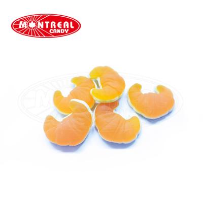 China Wholesale Full Size Croissant Shape Customized Gummy Soft Confectionery for sale