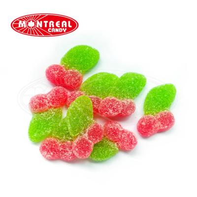 China Natural Fruity Flavor Delicious Cherry Gummy Candy With OEM Packaging for sale