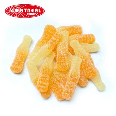 China Natural super sour halal candy with orange flavor for sale