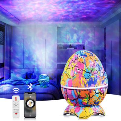 China Minimalist Led Starry Sky Projector Led Colorful Remote Control Night Light For Kids Bedroom Decor Selling Dinosaur Egg Star Projector for sale