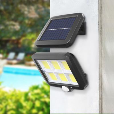 China Garden 100W Remote Control Motion Sensor Led Cob Sensor Street Light For Outdoor Solar Garden Decoration Lights for sale