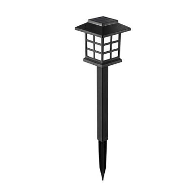 China Small Palace Garden Light Stake Solar Lawn Lamp Insert Garden Lights Outdoor LED Decoration Night Cable Waterproof Lamp for sale