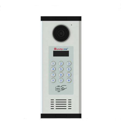 China Multi Construction Video Aluminum Alloy Door Telephone Apartment Multi Analog Wire for sale