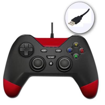 China With Handbreak PC Double Usb Round Direct Joystick Game Mobile Phone Video Gamepad Controller For Android for sale