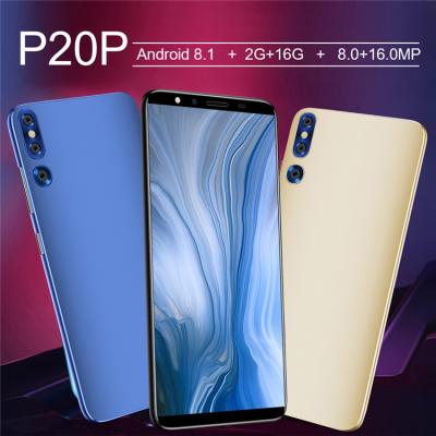 China Other P20 Smartphone Android OS Dual-core ROM 1ram+4gb 854*480 Multi-Language 5.72 inch Mobile Phone for sale