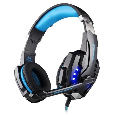 China Most Popular KOTION EACH G9000 3.5mm Gaming Headset Headphone Earphone Headband Headband With Microphone LED Light for sale