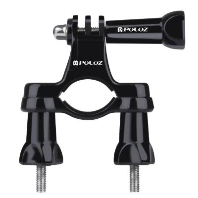 China PULUZ Universal Metal Bike Motorcycle Handlebar Mount with Screw for PULUZ Action Sports Cameras Flex Clamp Mount Jaws for GoPro for sale