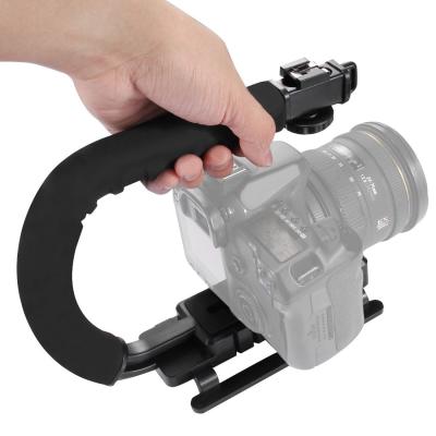 China Handheld Camera Gimbal Stabilizer Camera Gimbal Stabilizer Dropshipping Customs U/C Shape DV Bracket Handheld Stabilizer For All Cameras Bracket Stabilizer for sale