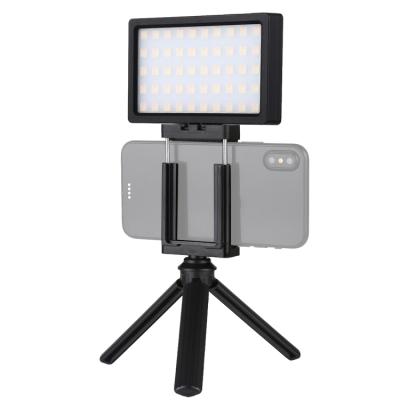 China 100 LED 800LM RGB Full Color Temperature Dimmable LED Vlogging On Camera Light Photography Fill Light PU461B PU461B for sale