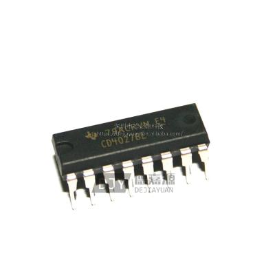 China Texas Instruments Standard Integrated Circuit TI IC CD4027BE DIP16 One-Stop Drive Of Electronic Components for sale