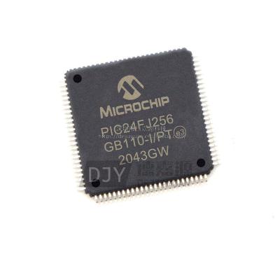 China NEW Industrial Original Level MCU PIC24FJ256GB110-I/PT QFP100 Microcontroller Electronic Component Chips for sale