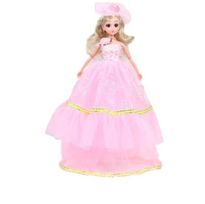 China New fashion new style multiple color cartoon lovely plastic girl doll toy for gifts for sale