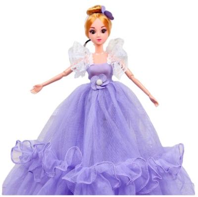 China Wholesale Plastic Princess Dolls New Fashion Kids Toy Wedding Dress Mini Dolls for sale