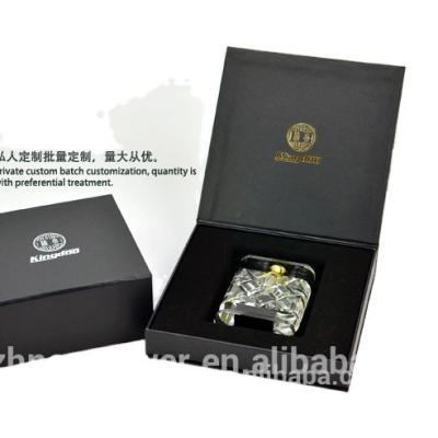 China 2021 Fantastic wholesale handmade black perfume bottle box for sale