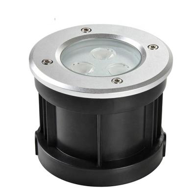 China LANDSCAPE Round 3W LED Underground Light For Inground Lighting Buried Light for sale