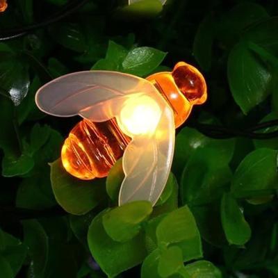 China Garden Honey Bee Decoration Light for Indoor and Outdoor Use | Cute Honey Bee Led String Fairy Light | Best for Party, House and Garden for sale