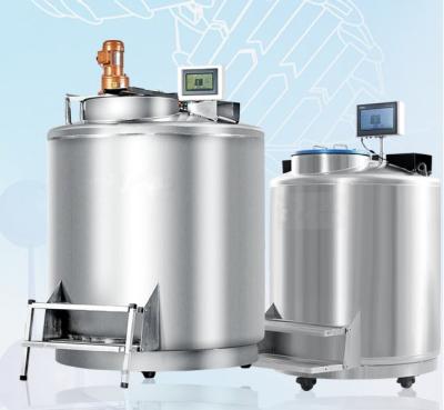 China Stainless Steel Liquid Nitrogen Tank for Biological Storage YDD Freezer Sperm Embryo Bank for sale