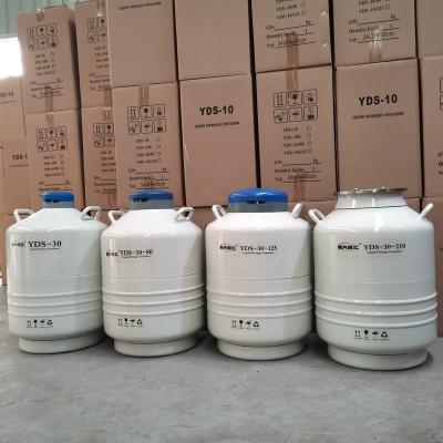 China LN2 Liquid Nitrogen Medium Big Mouth Diameter Container YDS 30 210 for Propellers for sale