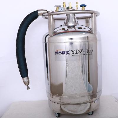 China YDZ 100 Self-pressurized liquid nitrogen supply tank100l  stainless steel Dewars Container for sale