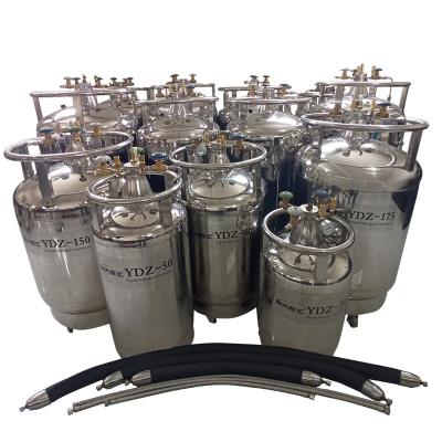 China Easy to Operate YDZ300liter Liquid Nitrogen Filling Tank for Lab Micro Supply System for sale